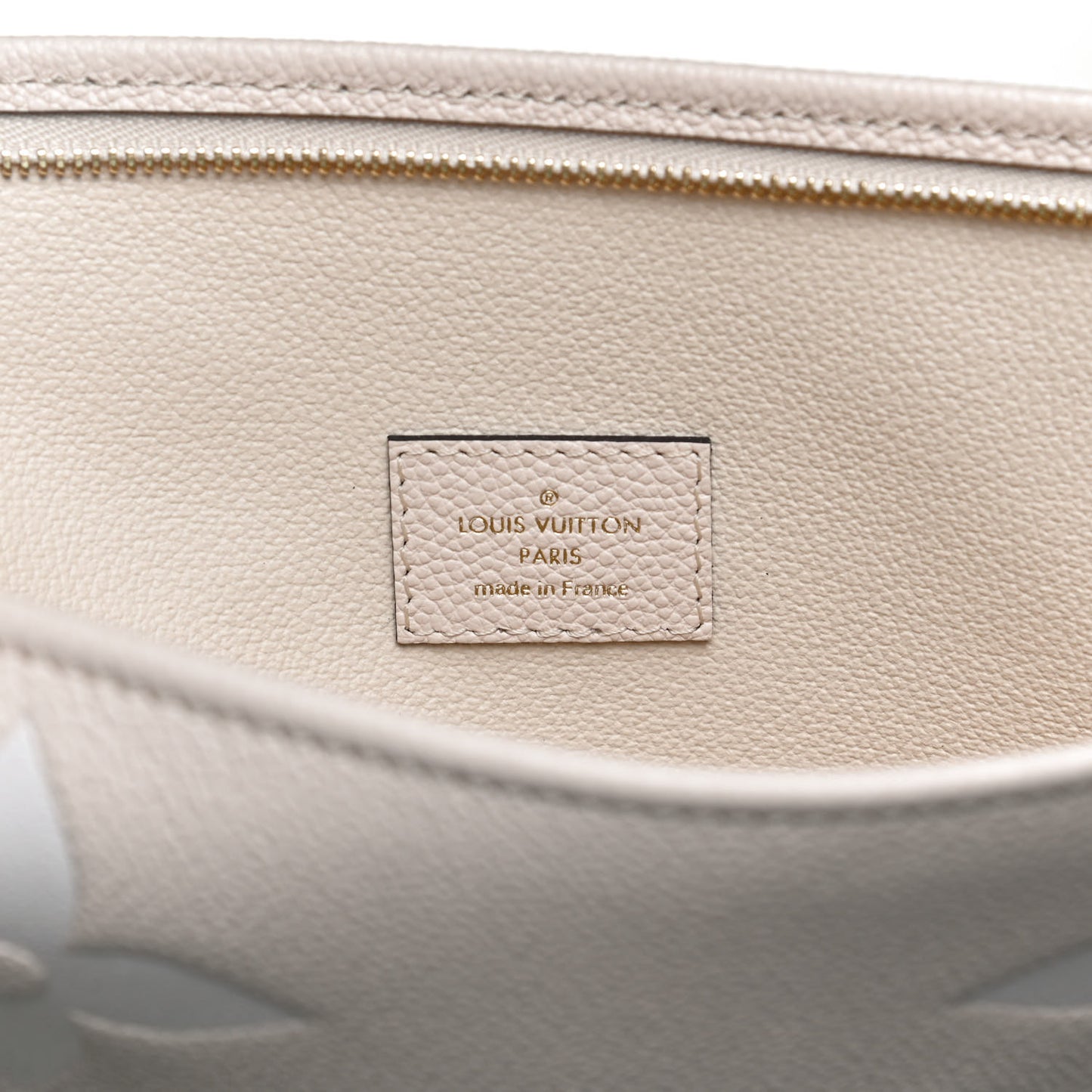 Empreinte Monogram Giant By The Pool Toiletry Pouch 26 Cream Saffron