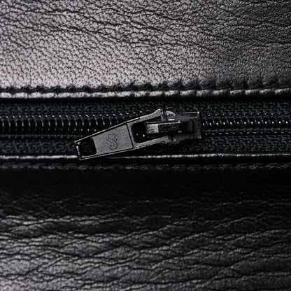 Chanel Lambskin Quilted Medium Double Flap Black 11 of 11