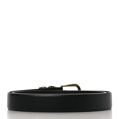 Chanel Calfskin CC Chain Belt 80 32 Black 3 of 8