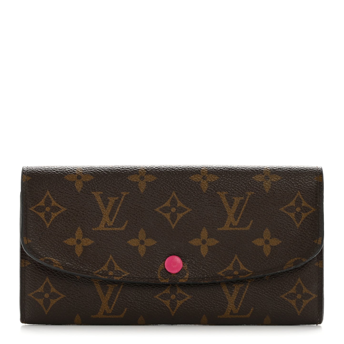 Monogram Emilie Wallet Fuchsia