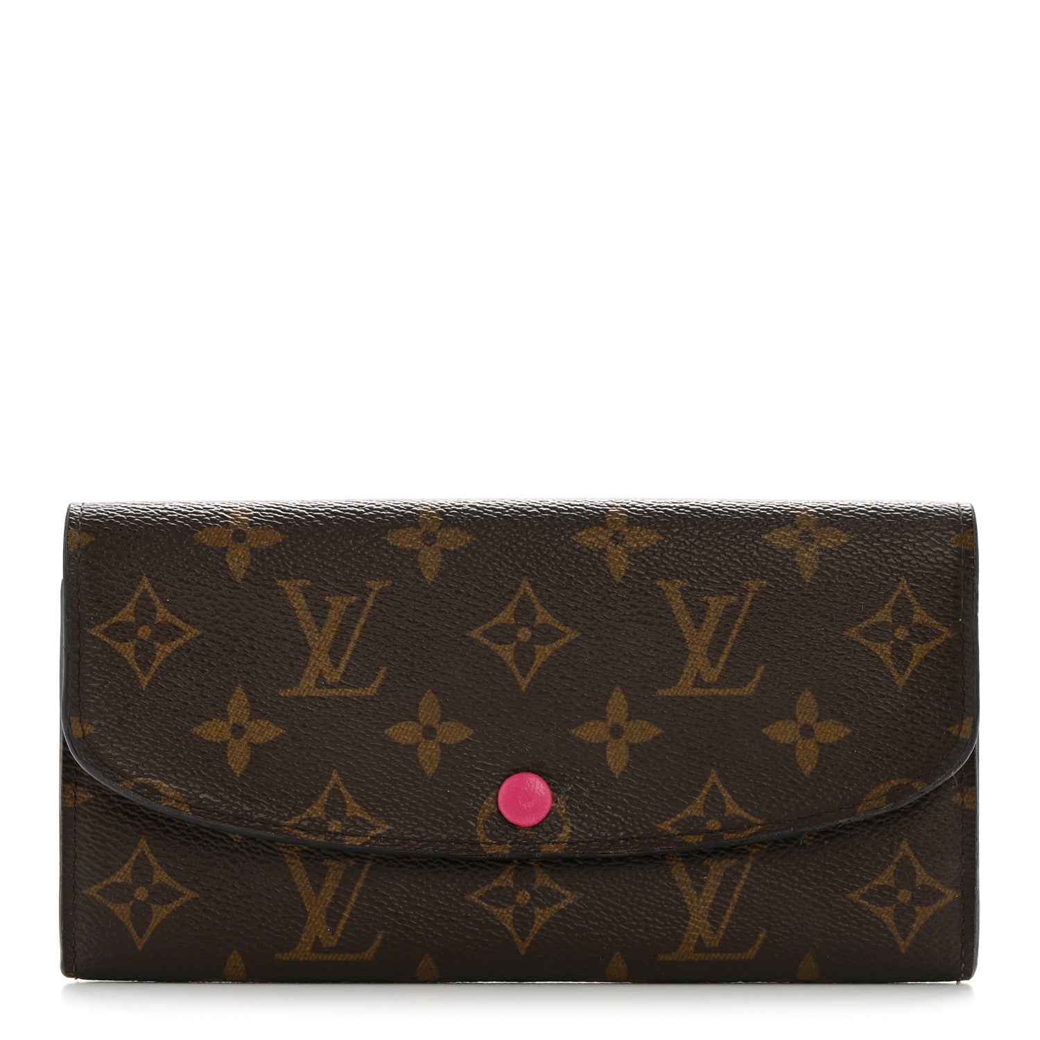 Louis Vuitton Monogram Emilie Wallet Fuchsia 1 of 11