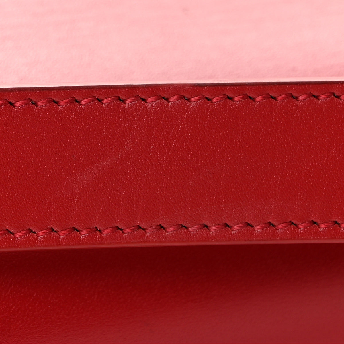 Saint Laurent Smooth Calfskin Manhattan Shoulder Bag Rouge Eros 12 of 14