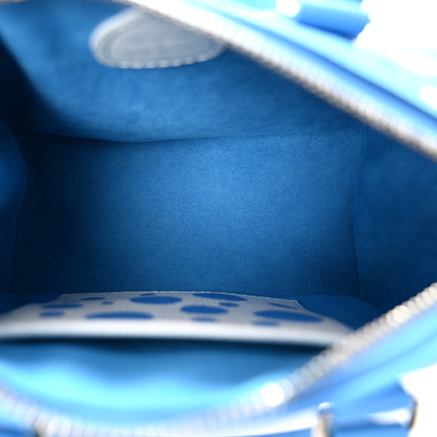 Louis Vuitton LV X YK Empreinte Speedy Bandouliere 20 Blue White 5 of 10