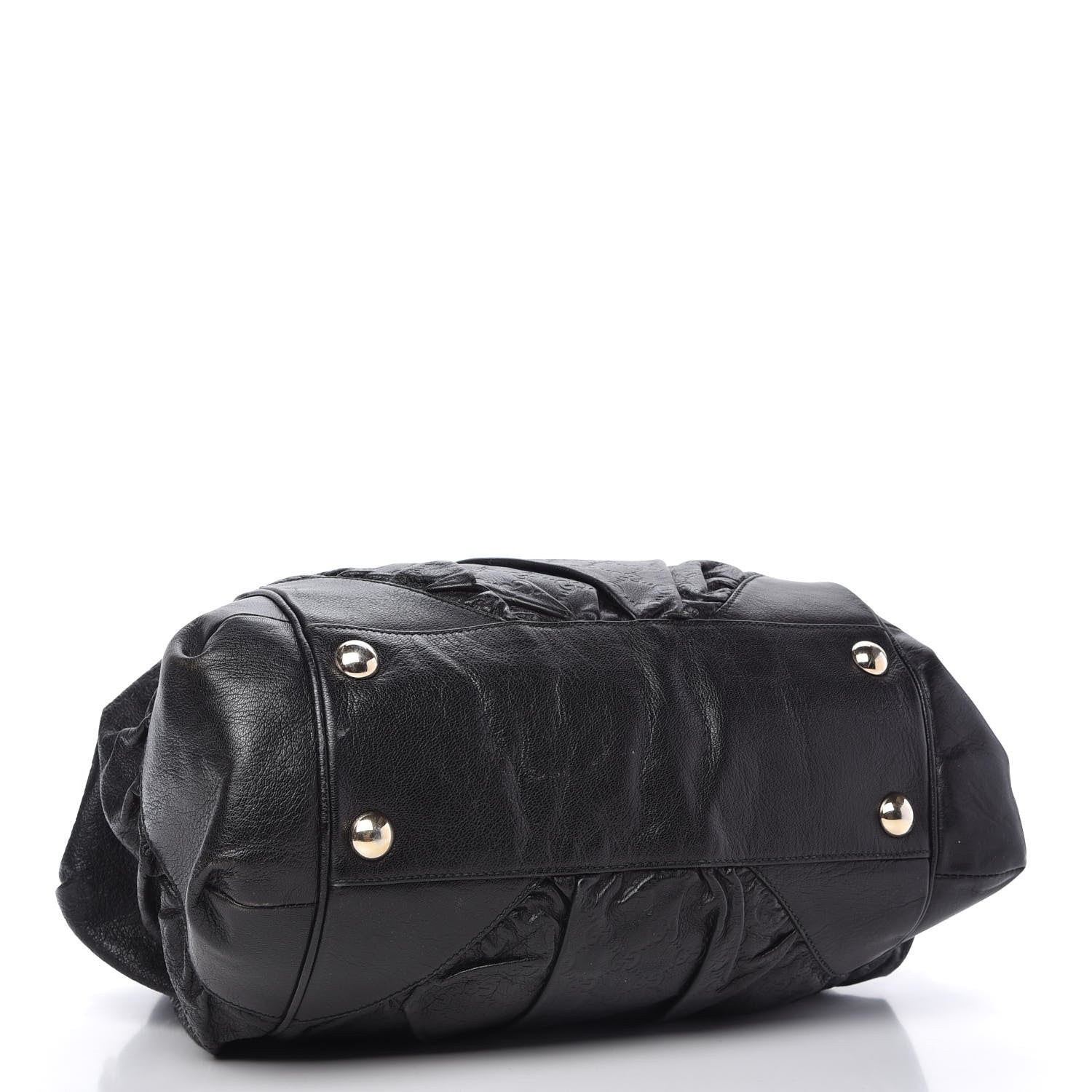 Gucci Guccissima Large Full Moon Tote Black 4 of 20