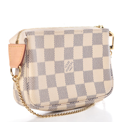 Louis Vuitton Damier Azur Mini Pochette Accessories 3 of 8