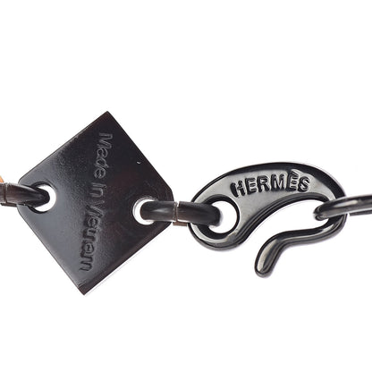 Hermes Buffalo Horn Lacquer Deva Necklace 4 of 4