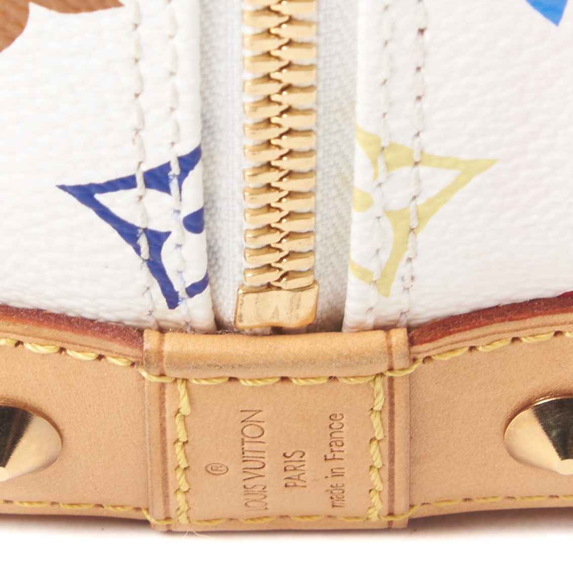 Monogram Multicolor Alma White