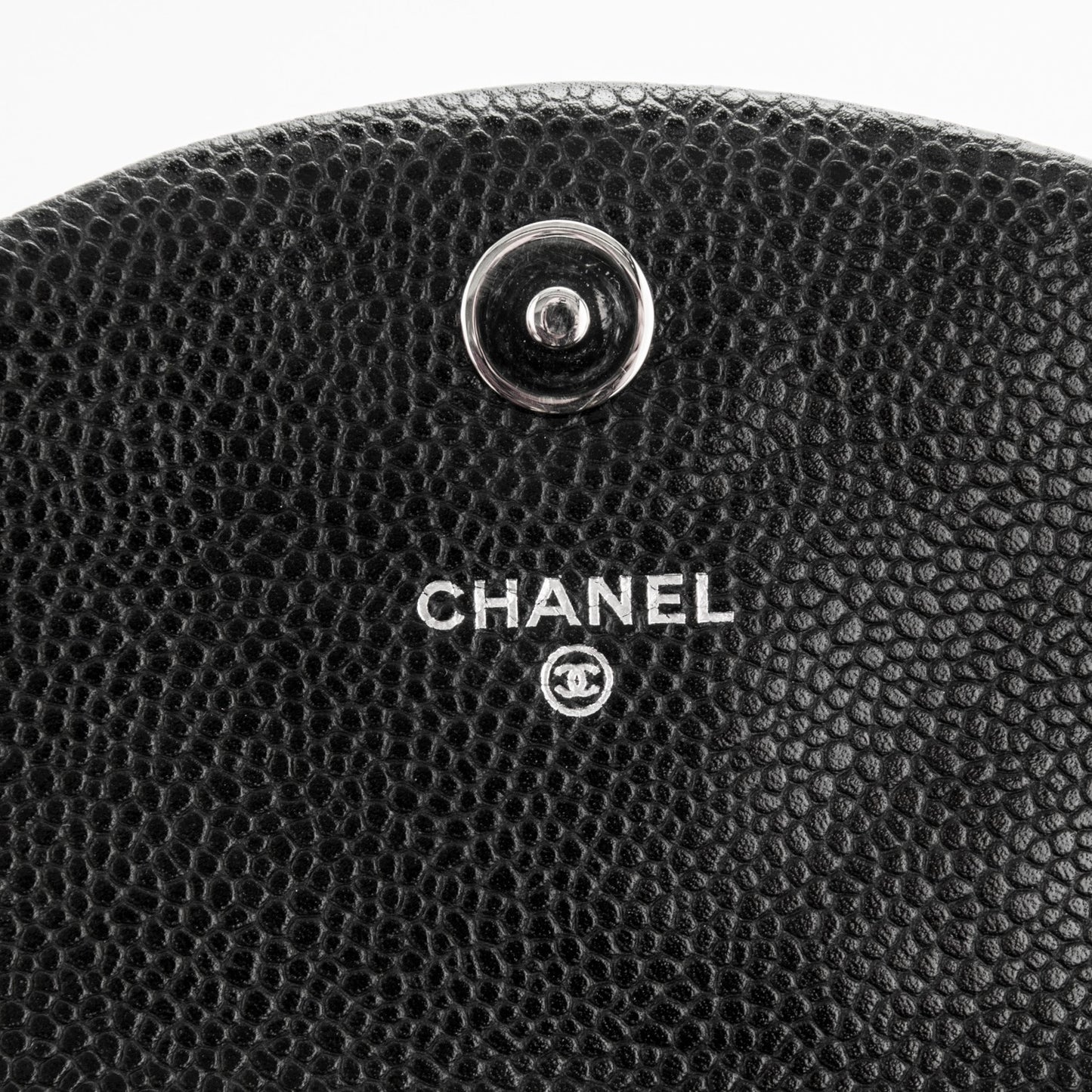 Caviar Half Moon Wallet On Chain WOC Black