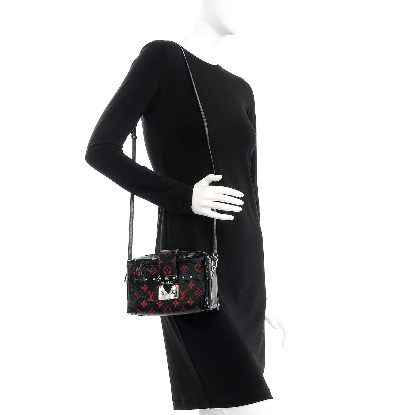 Monogram Petite Malle Soft MM Infrarouge