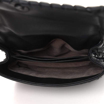Bottega Veneta Nappa Intrecciato Baby Olimpia Shoulder Bag Black 6 of 11