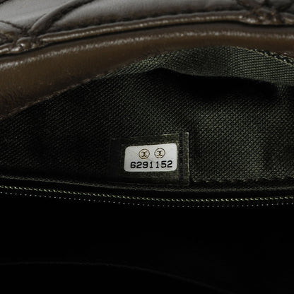 Chanel Lambskin Diamond Stitch Shoulder Bag Olive 8 of 8