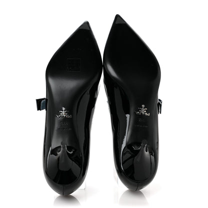 Prada Vernice Mary Jane pumps 39.5 Black 5 of 10