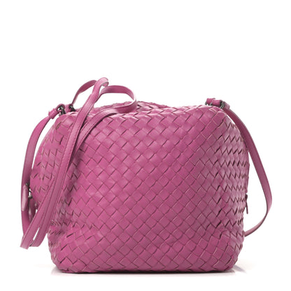 Bottega Veneta Nappa Intrecciato Cube Messenger Ametiste 1 of 13
