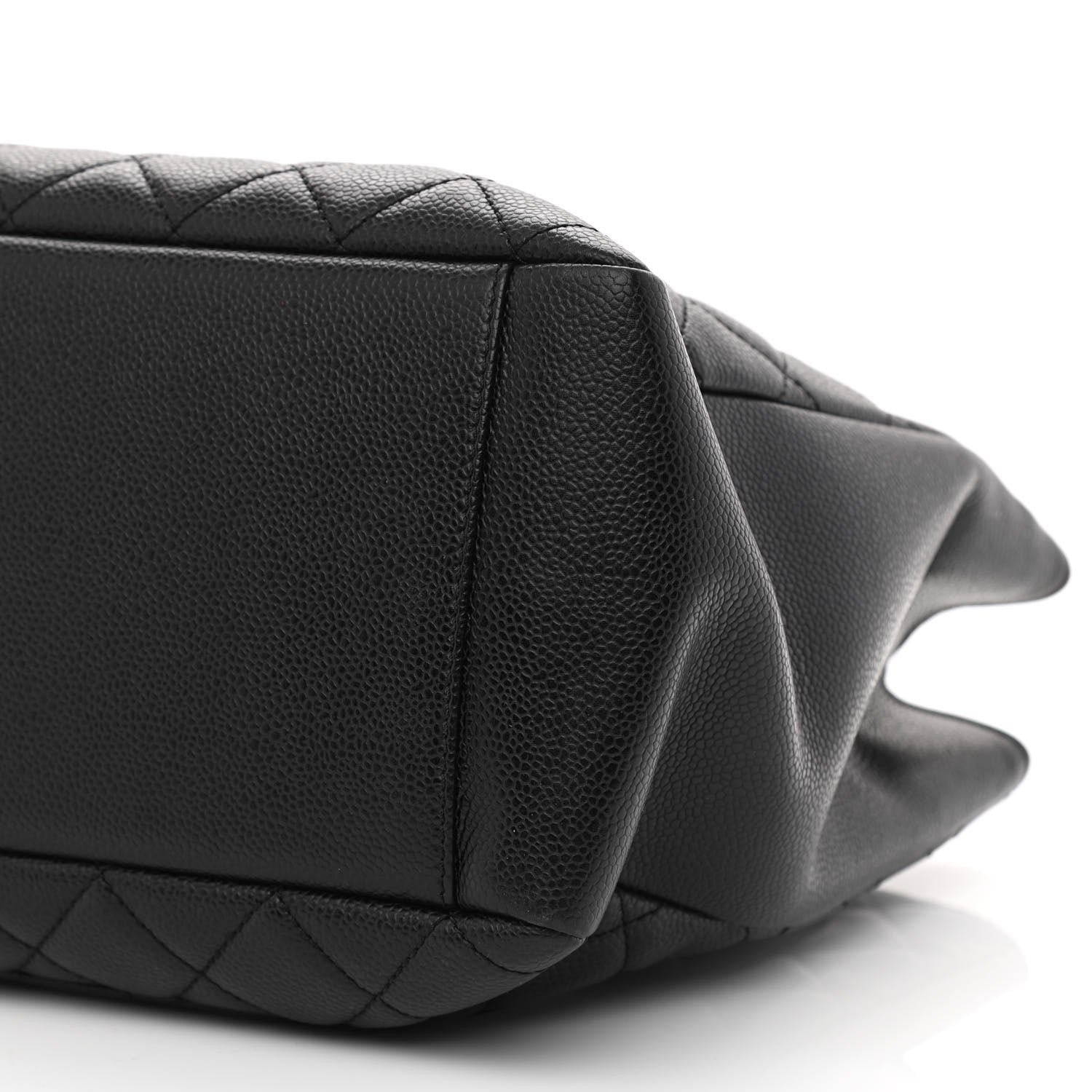 Chanel Caviar Quilted Grand Shopping Tote GST Black 10 of 13