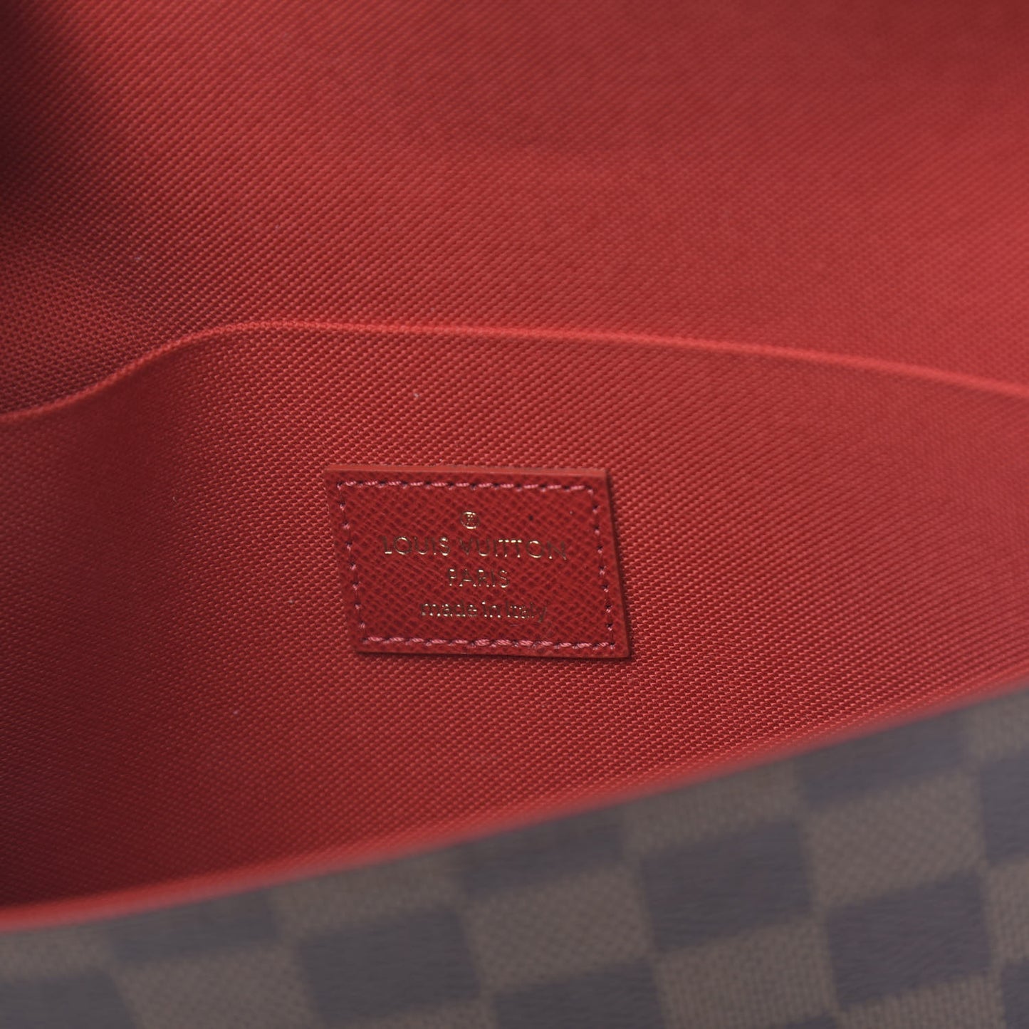 Damier Ebene Pochette Felicie Chain Wallet