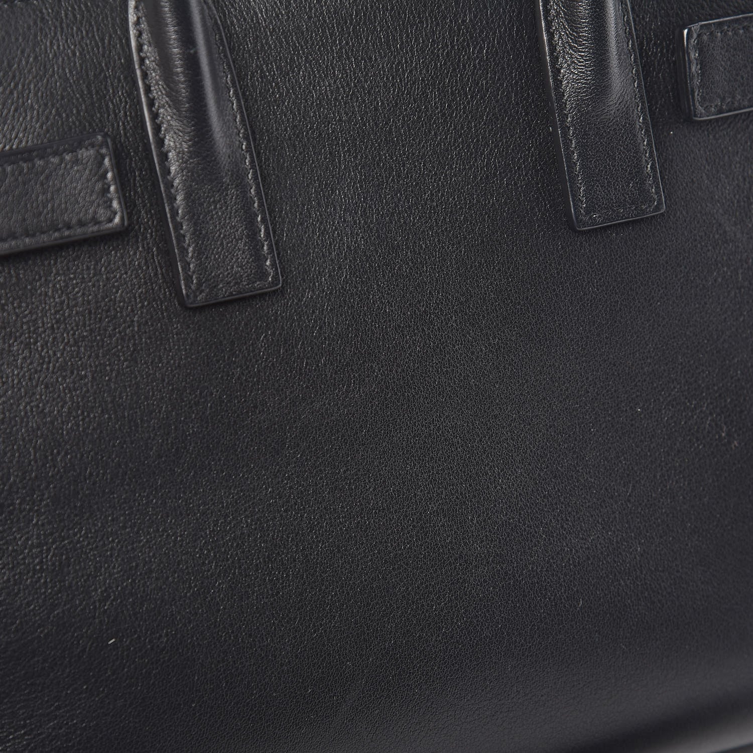Saint Laurent Calfskin Nano Sac de Jour Black 9 of 10