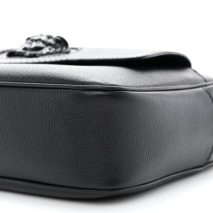 Versace Grained Calfskin Medusa Camera Bag Black 10 of 12