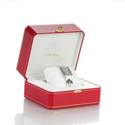 Cartier Stainless Steel 24mm Tank Solo Quartz Watch 10 of 10