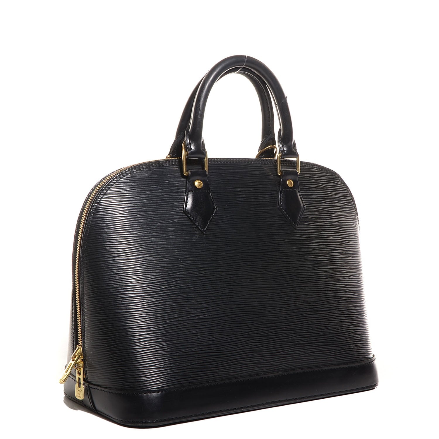 Louis Vuitton Epi Alma PM Black 3 of 7