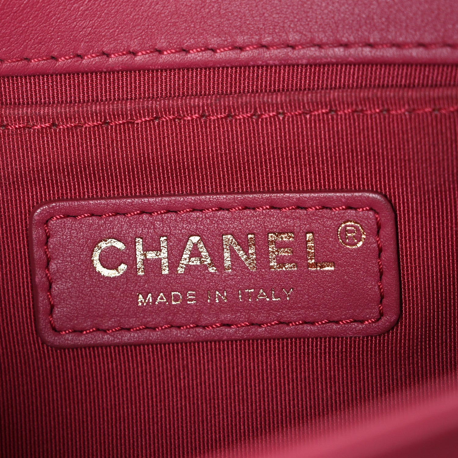 Chanel Calfskin Quilted Small Boy Flap Dark Pink 6 of 10