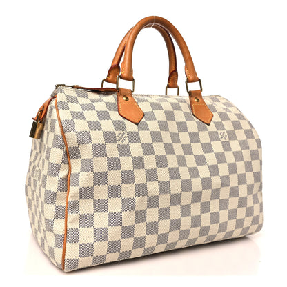 Louis Vuitton Damier Azur Speedy 30 3 of 11