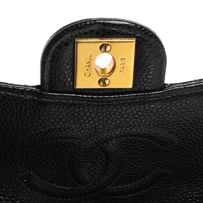 Chanel Caviar Quilted Mini Square Flap Black 5 of 8