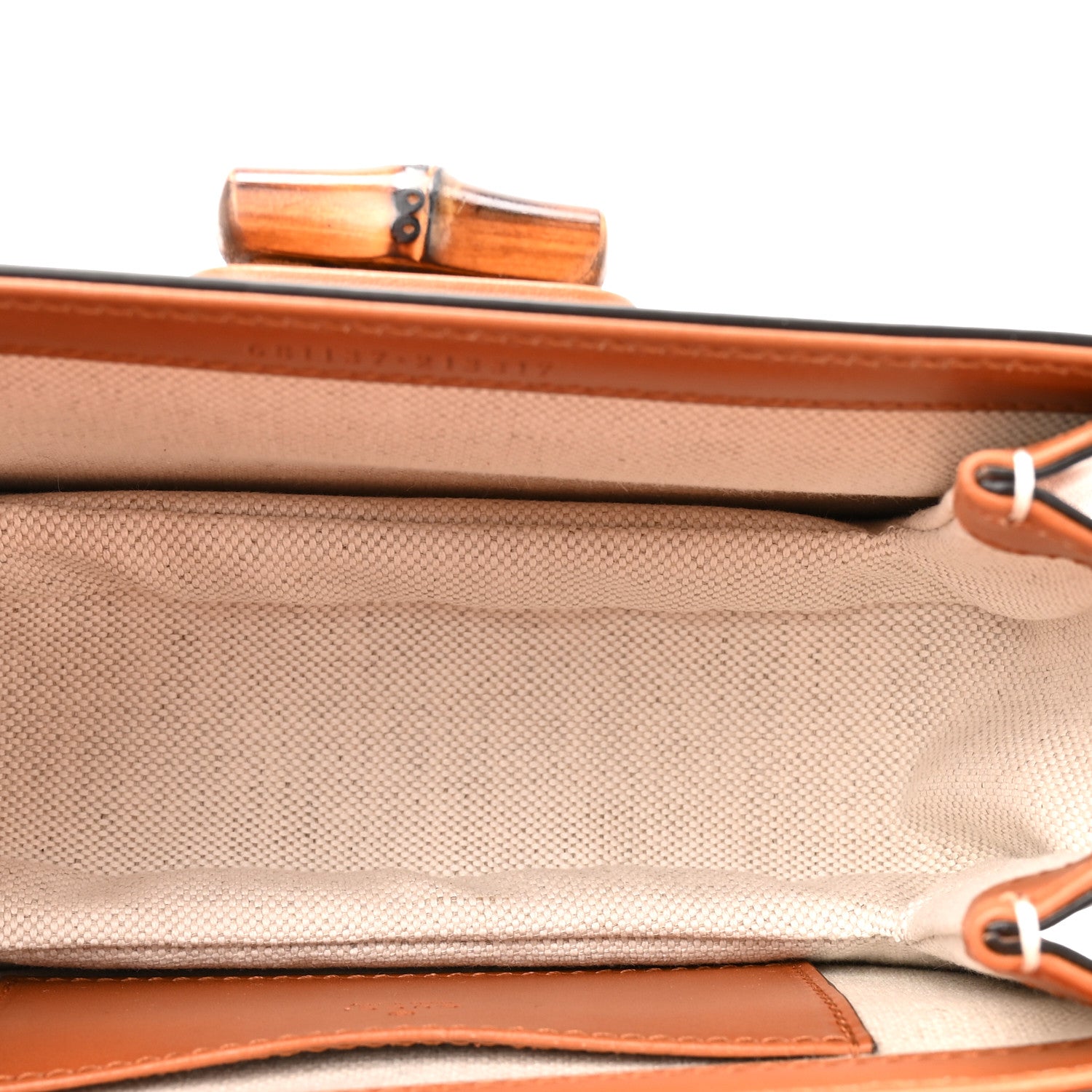 Gucci Calfskin Bamboo Mini 1947 Belt Bag 80 30  Brown 4 of 11