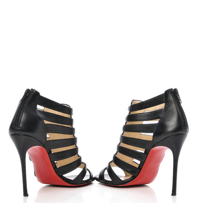 Christian Louboutin Calf VIP Denis 100 Bootie 37 Black 5 of 9