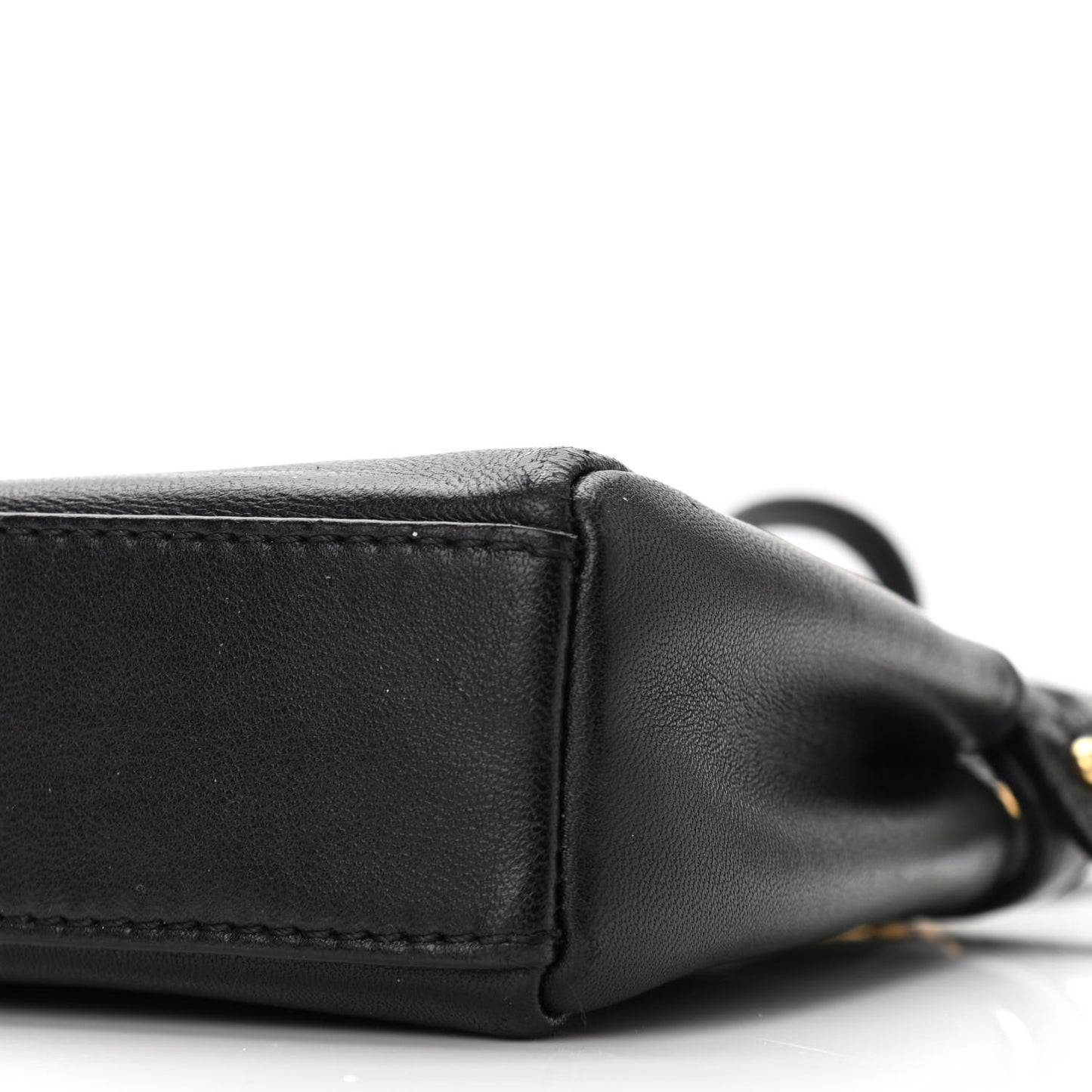 Nappa Micro Peekaboo Iconic Satchel Black