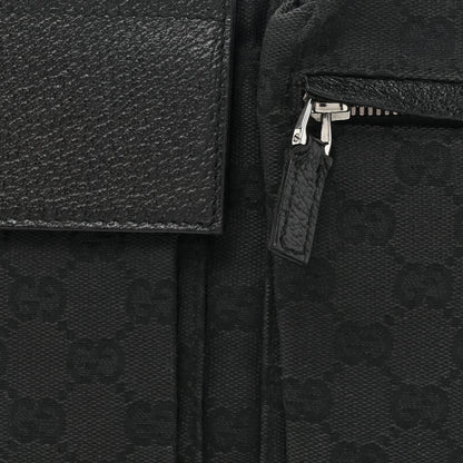 Gucci GG Monogram Double Pocket Belt Bag Black 8 of 11