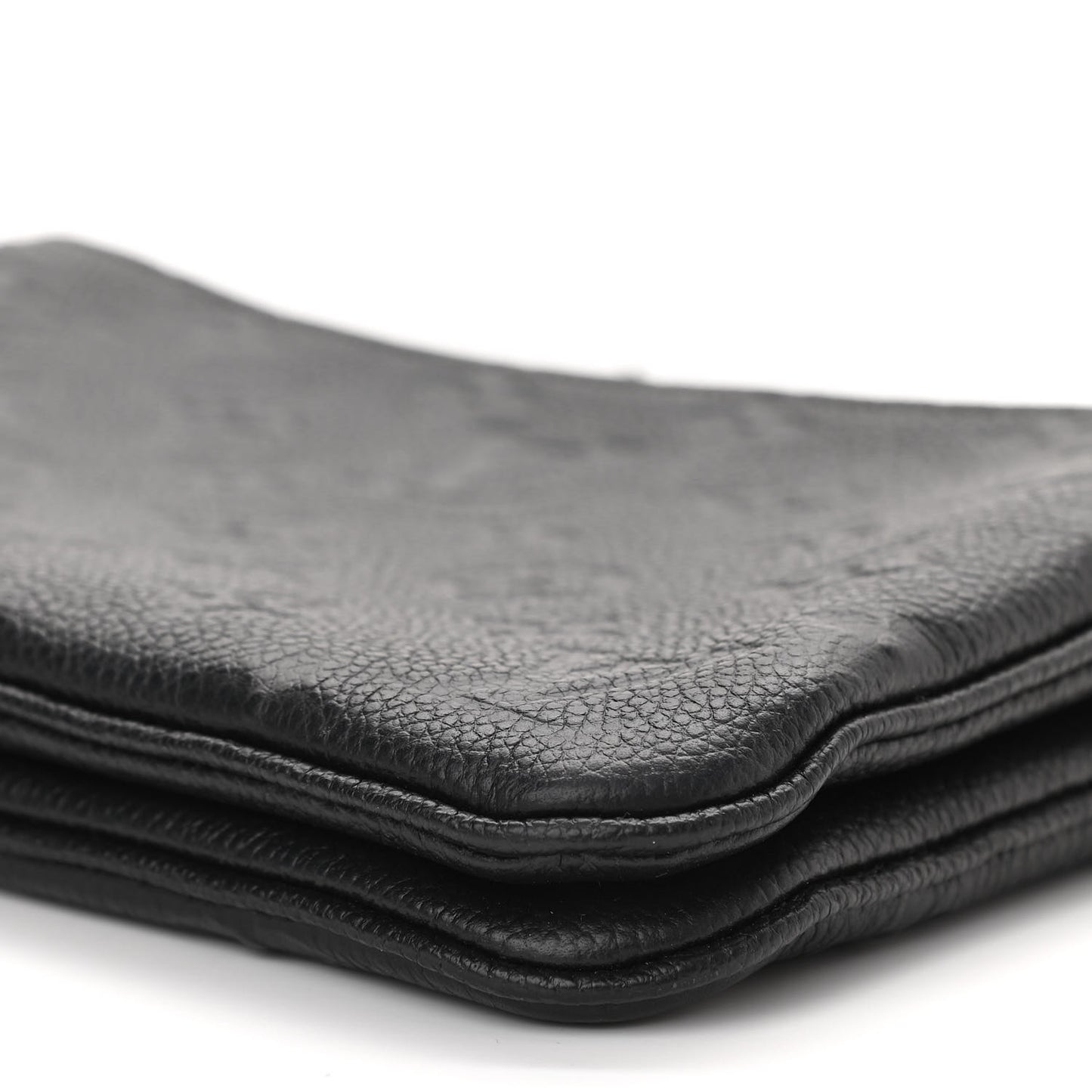 Empreinte Double Zip Pochette Black