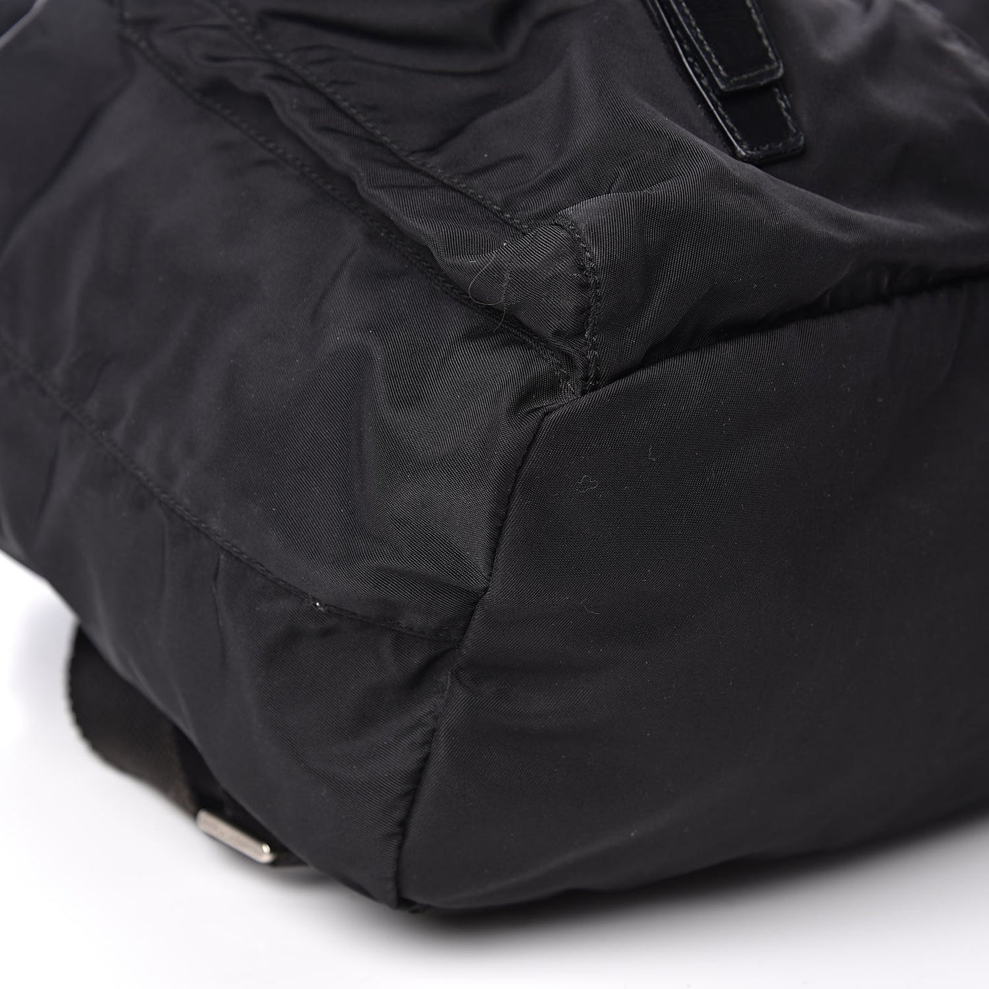 Nylon Vela Medium Backpack Black