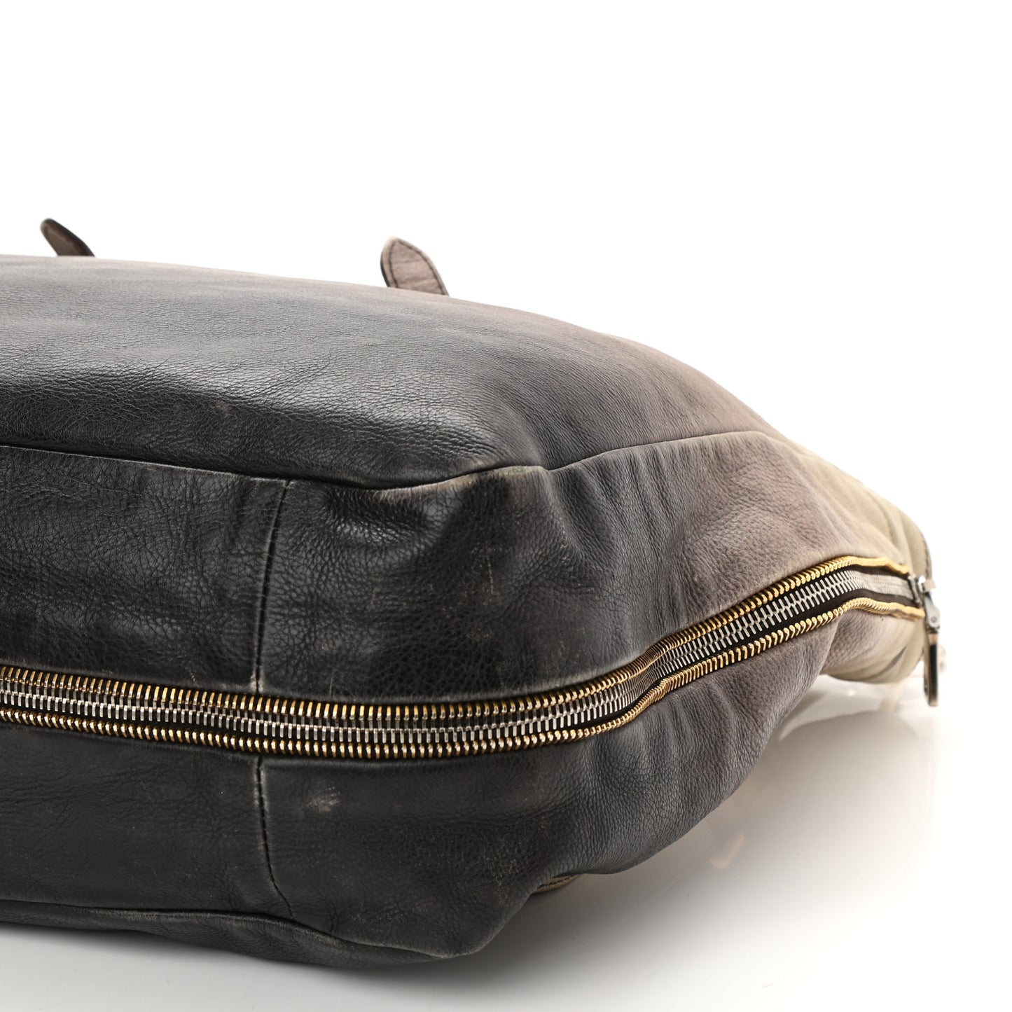 Glace Calf Shoulder Bag Ardesia Fumo