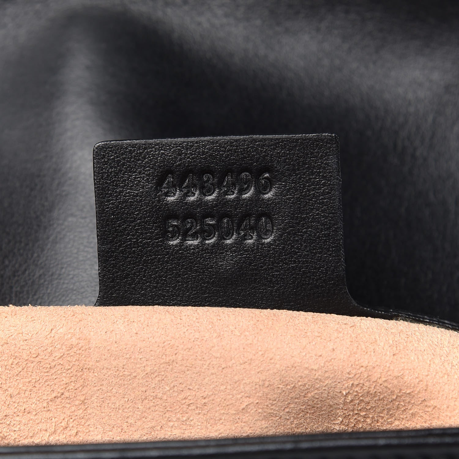 Gucci Calfskin Matelasse Medium GG Marmont Shoulder Bag Black 6 of 11