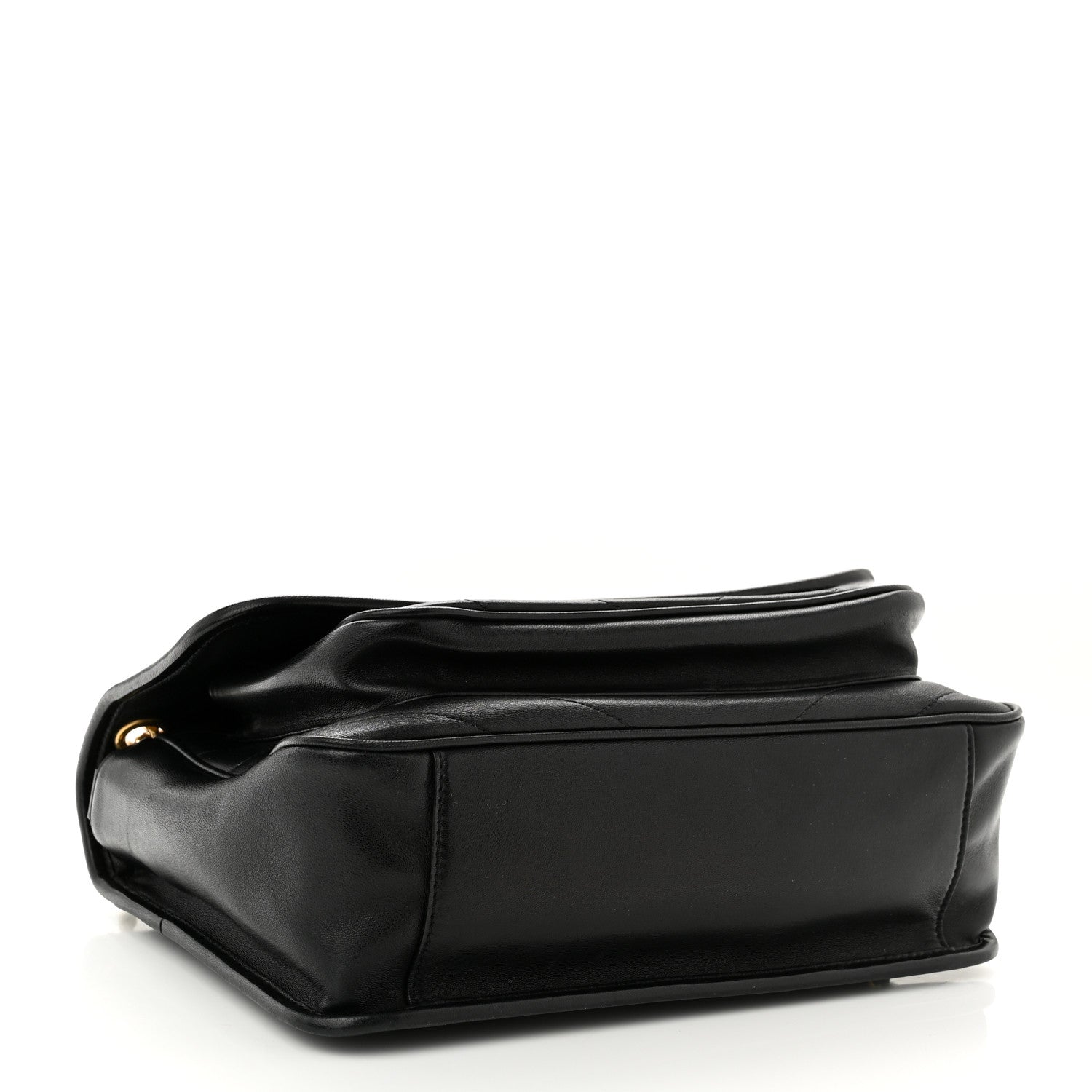Saint Laurent Lambskin Matelasse Monogram Medium Niki Chain Satchel Black 4 of 10