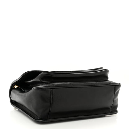Saint Laurent Lambskin Matelasse Monogram Medium Niki Chain Satchel Black 4 of 10