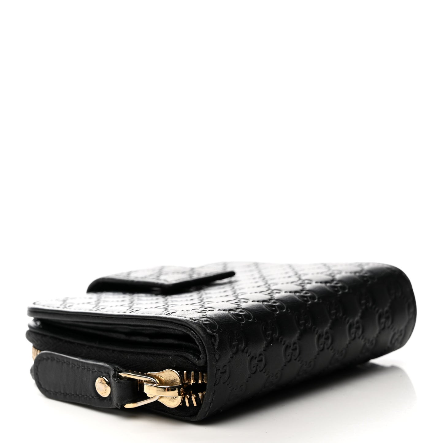 Microguccissima Compact Wallet Black