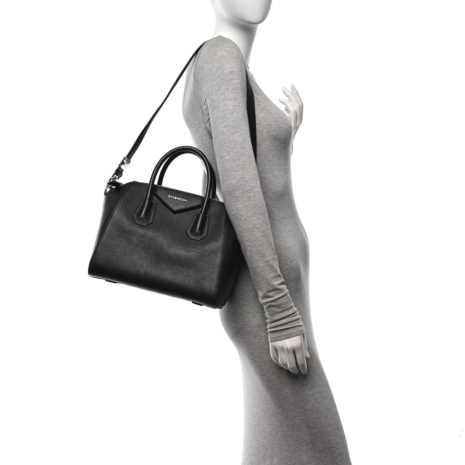 Givenchy Sugar Goatskin Small Antigona Black 3 of 10