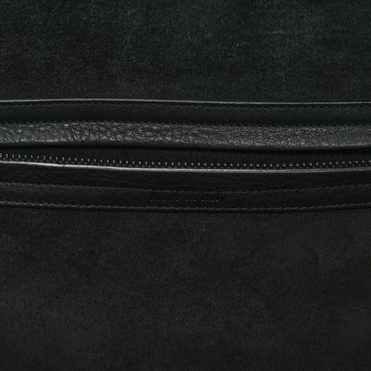 Celine Supple Calfskin Medium Phantom Luggage Black 6 of 10