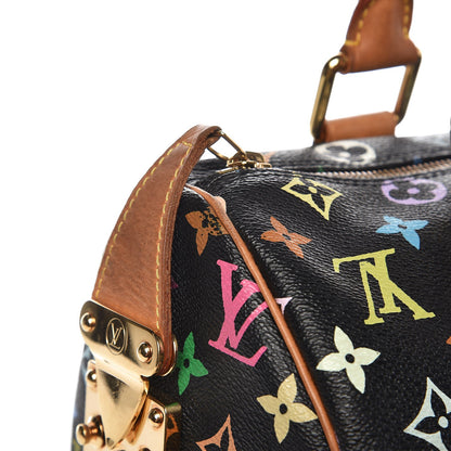Louis Vuitton Monogram Multicolor Speedy 30 Black 16 of 18