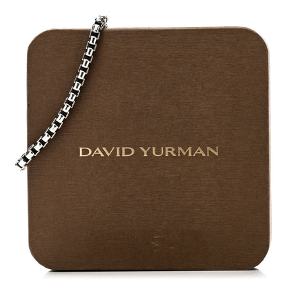 David Yurman Sterling Silver 5mm Box Chain Bracelet 5 of 5