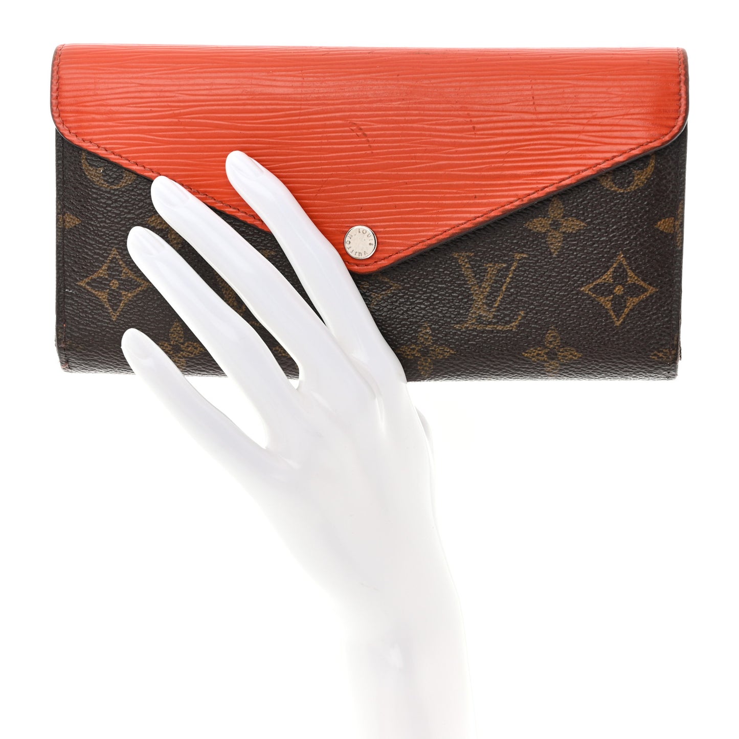 Monogram Epi Marie-Lou Long Wallet Piment