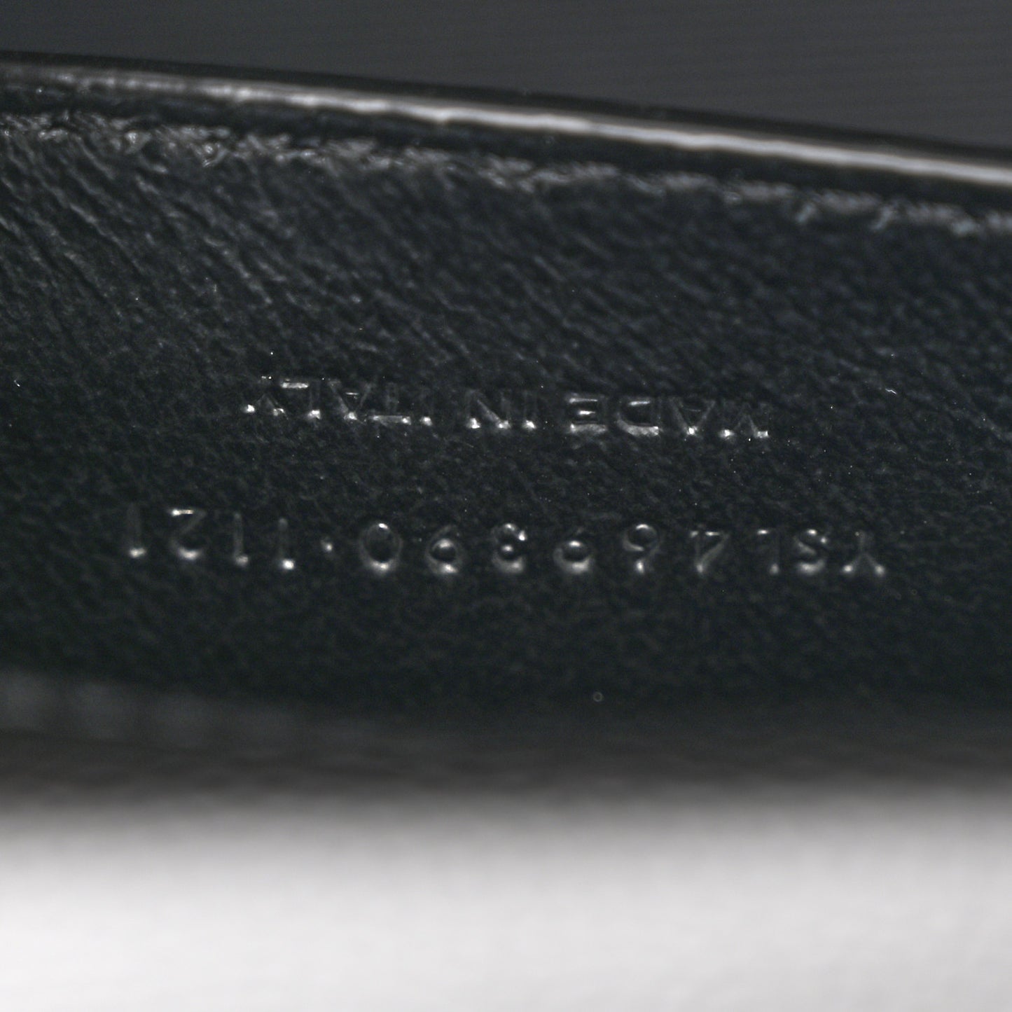 Grain De Poudre Small Monogram Monochrome Kate Satchel Black