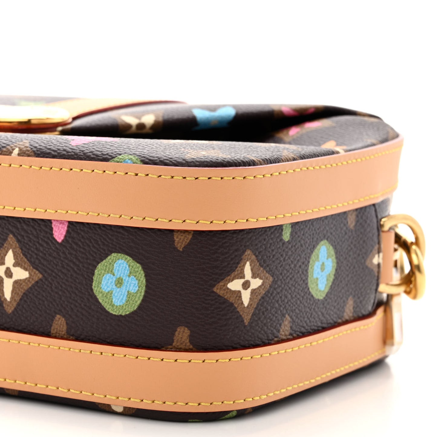 X TYLER THE CREATOR Monogram Craggy Envelope Messenger Chocolate