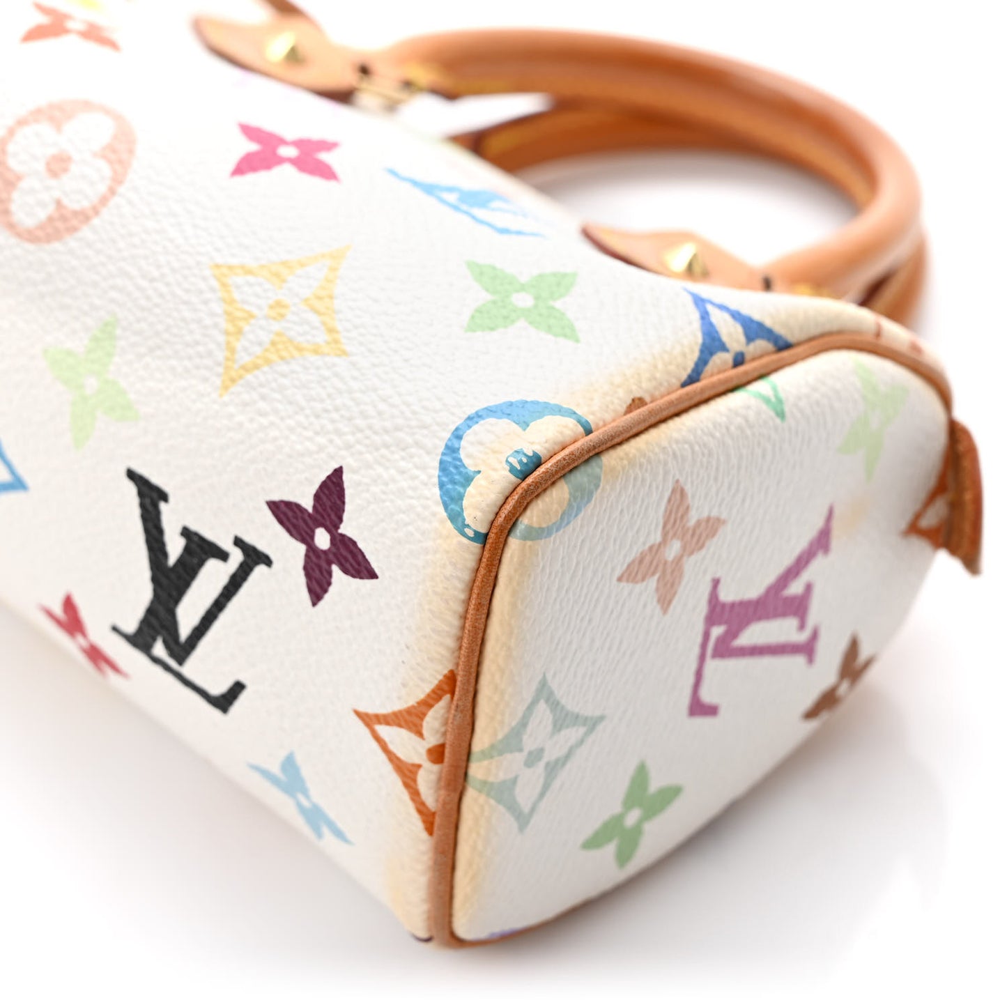 Monogram Multicolor Mini Sac HL Speedy White