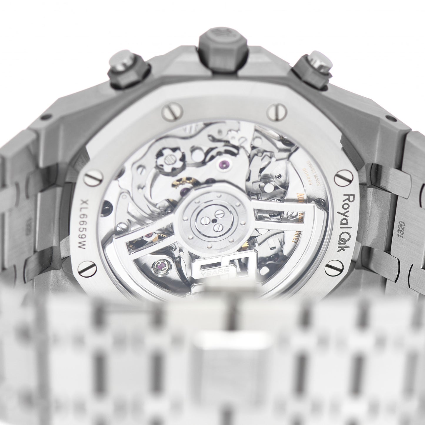Stainless Steel 41mm Royal Oak Chronograph 50th Anniversary Automatic Watch 26240ST.OO.1320ST.03
