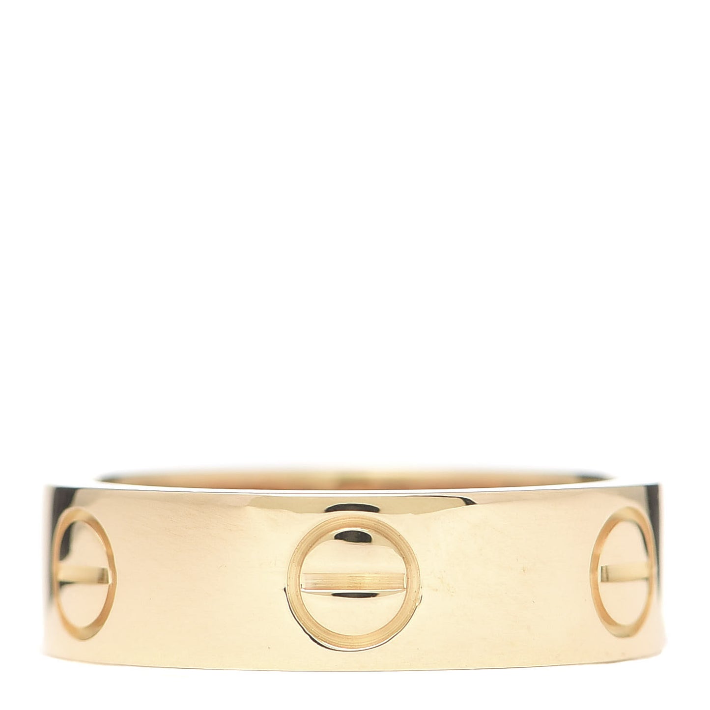 18K Yellow Gold 5.5mm LOVE Ring 52 6