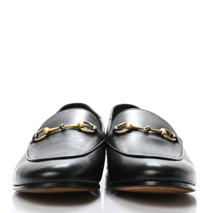 Gucci Lambskin Womens Brixton Horsebit Loafers 41 Black 2 of 7