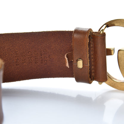 Gucci Faded Calfskin Double G 40mm Belt 95 38 Cuir 4 of 8