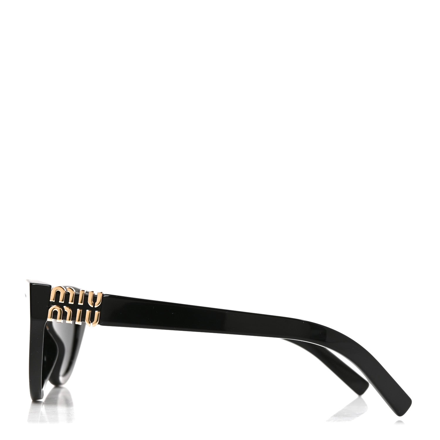 Miu Miu Acetate Cat Eye Sunglasses SMU A04 Black 3 of 7